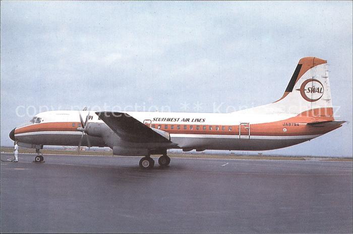 Flugzeuge Zivil Southwest Air Lines NAMC YS 11A-202 JA8