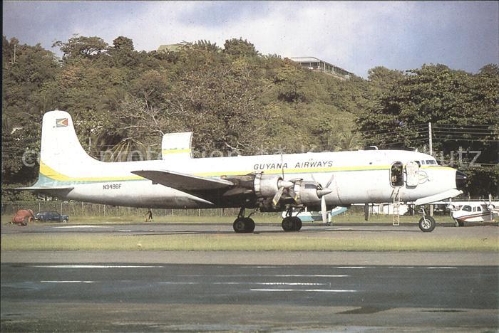 Flugzeuge Zivil Guyana Airways MDC Douglas C-118A DC-6A N3486F