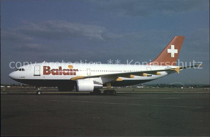 Flugzeuge Zivil Balair Airbus Industrie A310-325 HB-IPL c/n 640