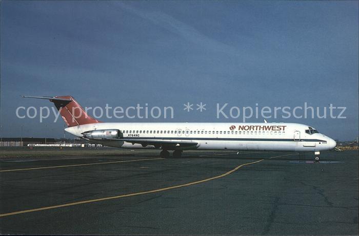 Flugzeuge Zivil Northwest Airlines McDonnell Douglas DC-9-51 N764NC c/n 47717
