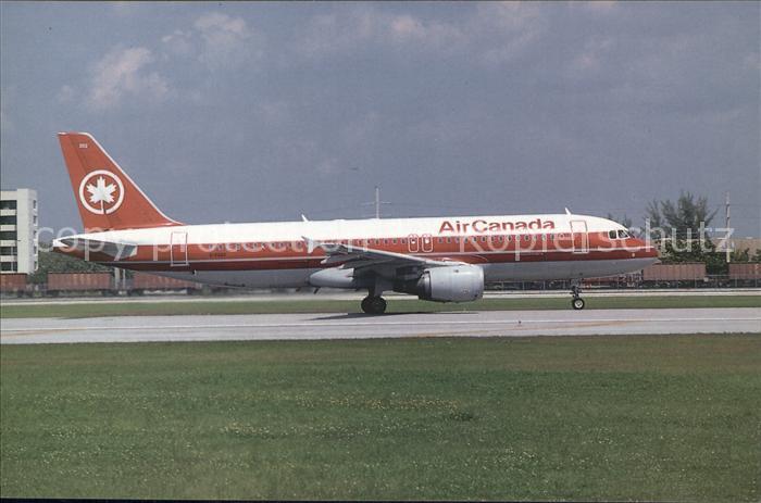 Flugzeuge Zivil Air Canada Airbus 320-211 C-FDQV c/n 06
