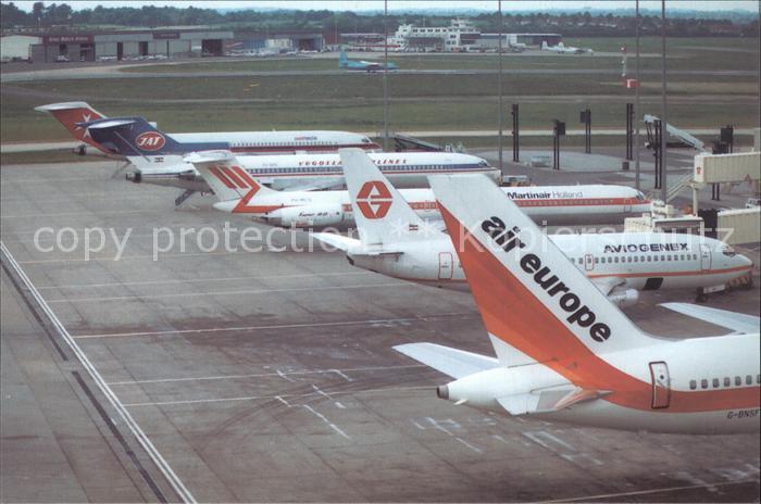Flugzeuge Zivil Air Europe Birmingham International Airport