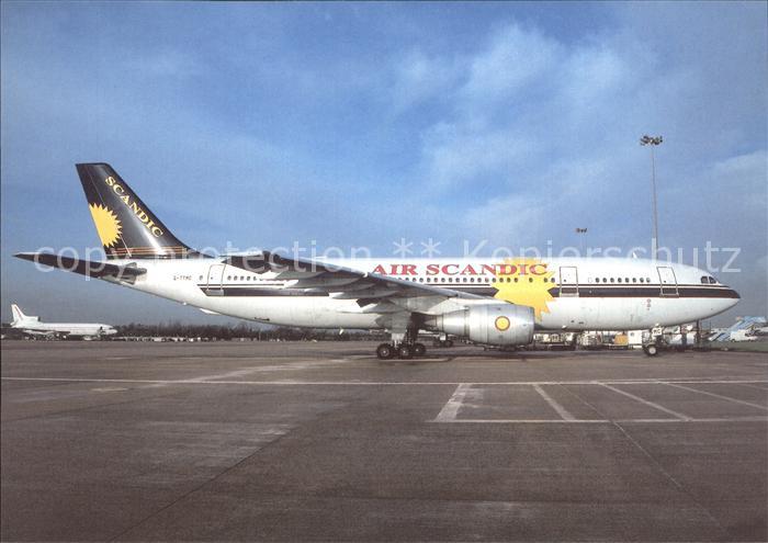 Flugzeuge Zivil Air Scandic Airbus 300B4-203FF G-TTMC cn 299