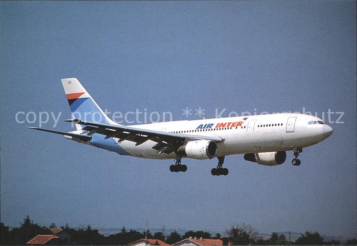 Flugzeuge Zivil Air Inter Airbus 300-B2 F-GBEB