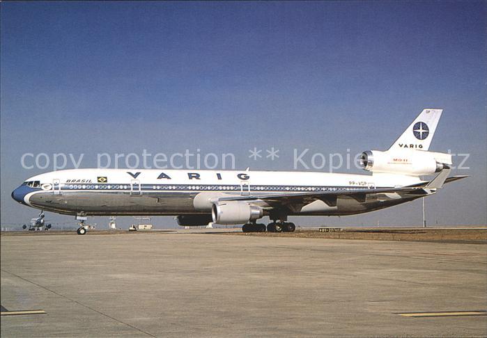 Flugzeuge Zivil Varig McDonnell Douglas MD11 PP-VOP