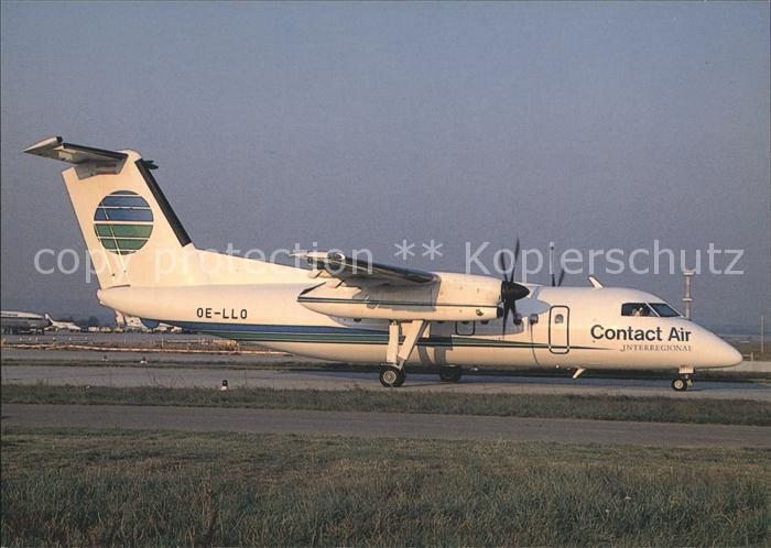 Flugzeuge Zivil Contact Air De Havilland DHC-8-103 Dash 8 OE-LLO c/n 091