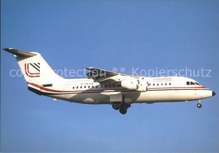 Flugzeuge Zivil Loganair British Aerospace 146-200