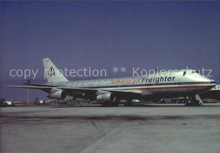 Flugzeuge Zivil American Freighter Boeing 747-123SCD N9671
