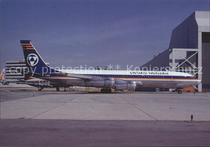 Flugzeuge Zivil Ontario Worldair Boeing 707-351C C-GRYO