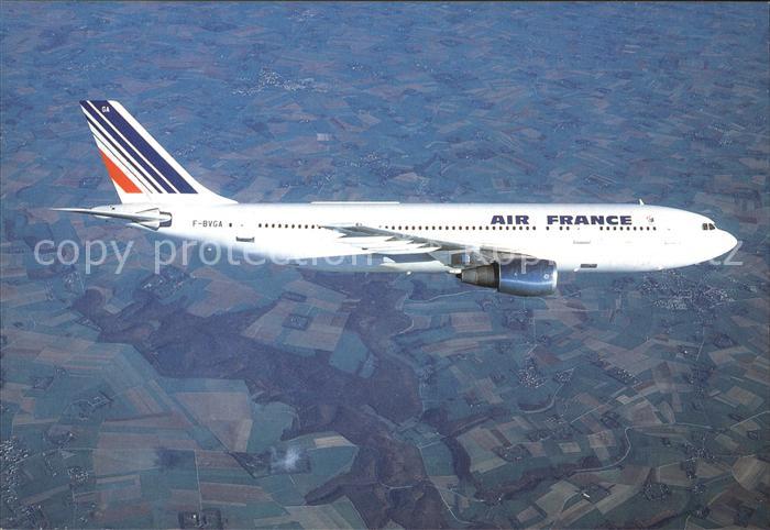 Flugzeuge Zivil Air France Airbus 300 F-BVGA