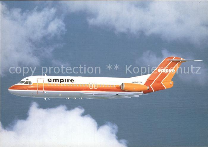 Flugzeuge Zivil Empire Airways Fokker F28 Mk400 N108UR