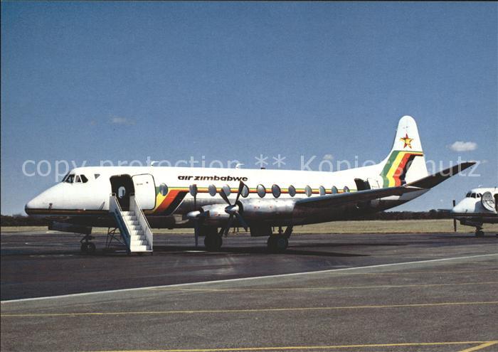 Flugzeuge Zivil Air Zimbabwe Vickers Viscount 839 Z-WGB cn 436