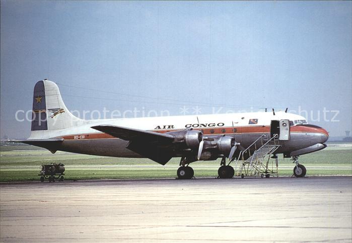 Flugzeuge Zivil Air Congo DC-4 9Q-CBI
