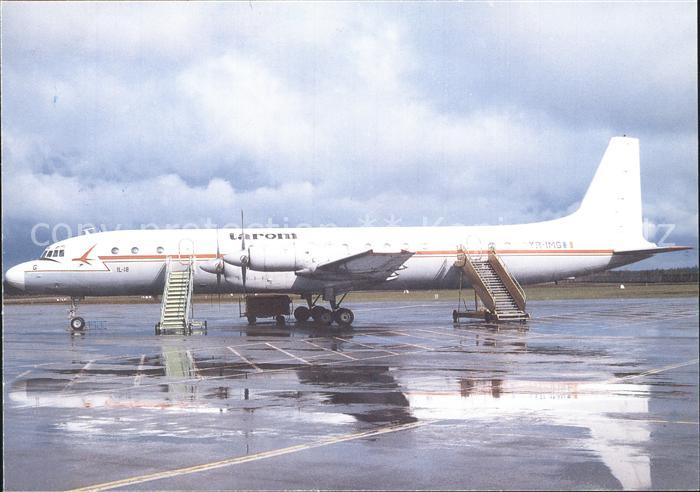 Flugzeuge Zivil Tarom IL-18V YR-IMG c/n 184007301