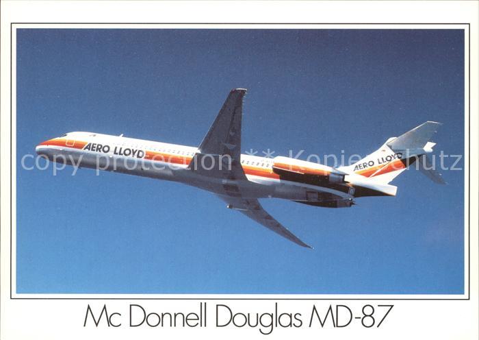 Flugzeuge Zivil McDonnell Douglas MD-87 Aero Lloyd