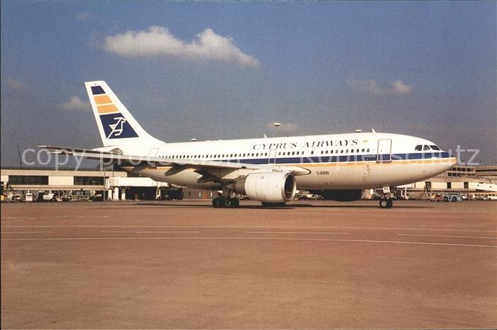 Flugzeuge Zivil Cyprus Airways Airbus 310-203 5B-DAQ C/N 300