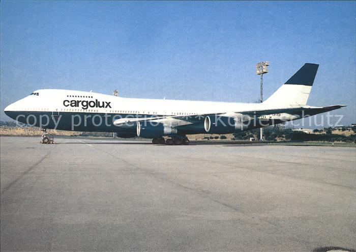 Flugzeuge Zivil Cargolux Boeing 747/2B LX-ZCV