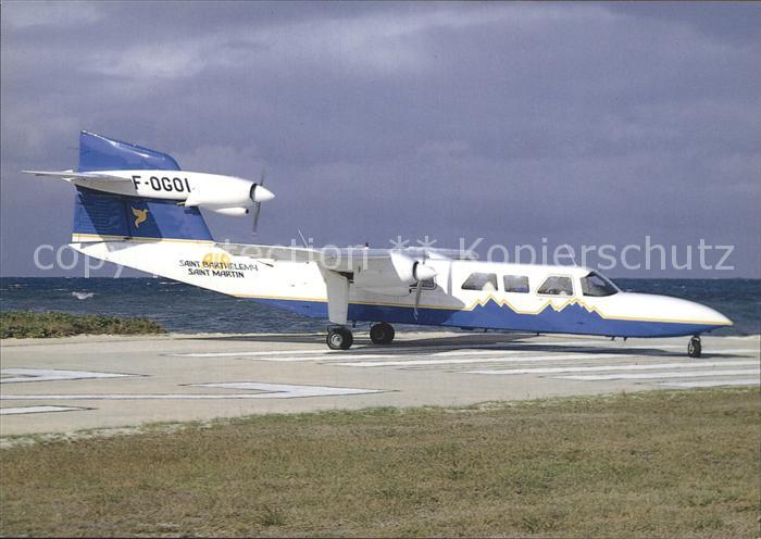 Flugzeuge Zivil Air Saint-Barthelemy Saint-Martin Pilatus BN-2A Mk.III-2 Trislan