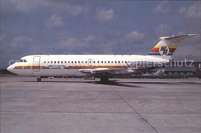 Flugzeuge Zivil Mediterranean Express BAC 1-11 476FM G-AZUK C/n 241