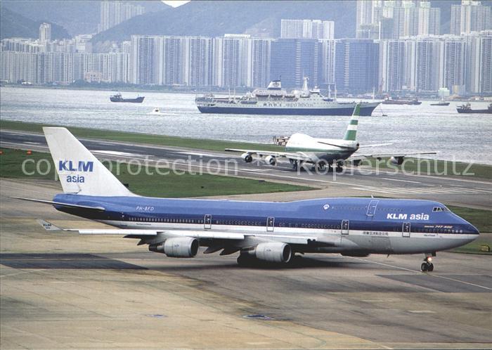 Flugzeuge Zivil KLM Asia B-747-406 PH-BFD c/n 27001/737
