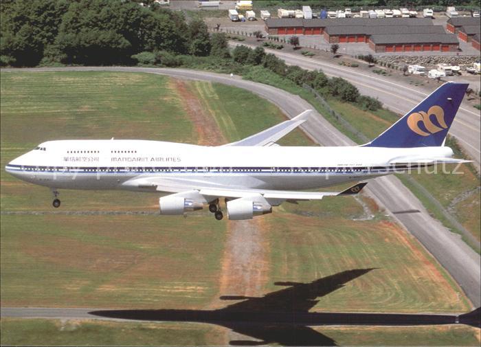 Flugzeuge Zivil Mandarin Airlines B-747-409 B-16801 c/n 27965/1063