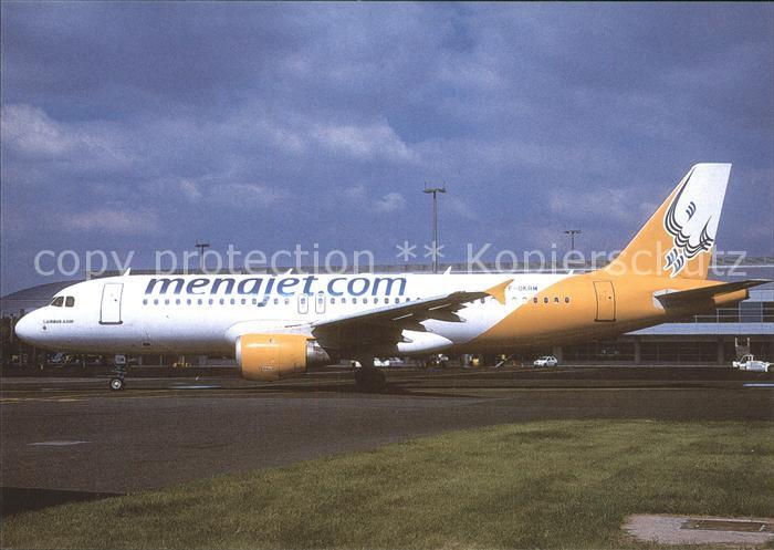 Flugzeuge Zivil Menajet.COM A320-211 F-OKRM c/n 615