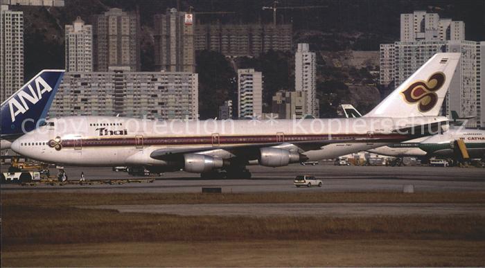 Flugzeuge Zivil Thai Boeing 747-200 HS-TGF Cn22337