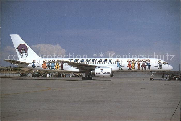 Flugzeuge Zivil America West Boeing 757-287 N902AW