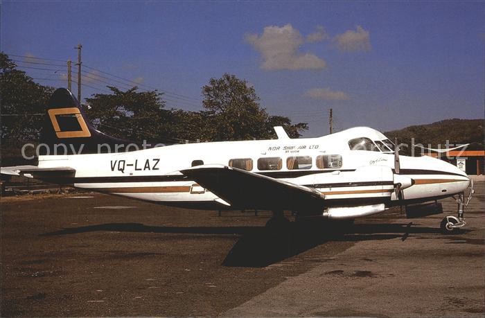 Flugzeuge Zivil Nor Ship Air DH-104 Dove 5 VQ-LAZ cn04532