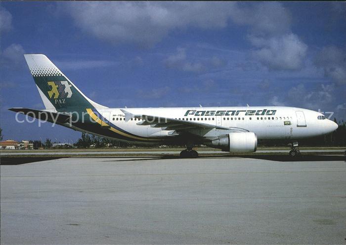 Flugzeuge Zivil Passaredo Airbus A-310-300 PP-PSD