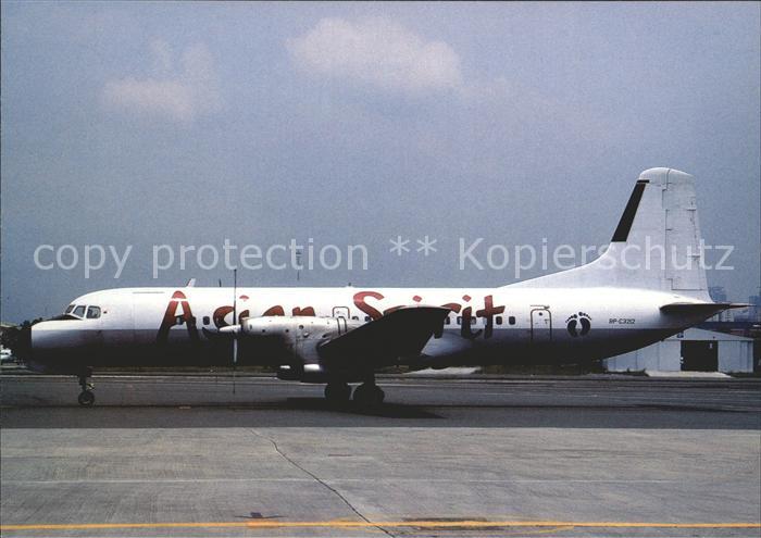Flugzeuge Zivil Asian Spirit NAMC YS 11A-500 RP-C3212 cn 2111