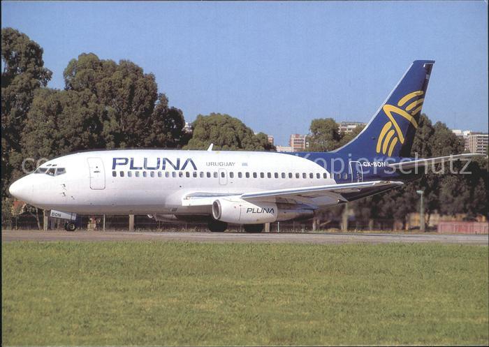 Flugzeuge Zivil Pluna B-737-2A3 CX-BON c/n 22737