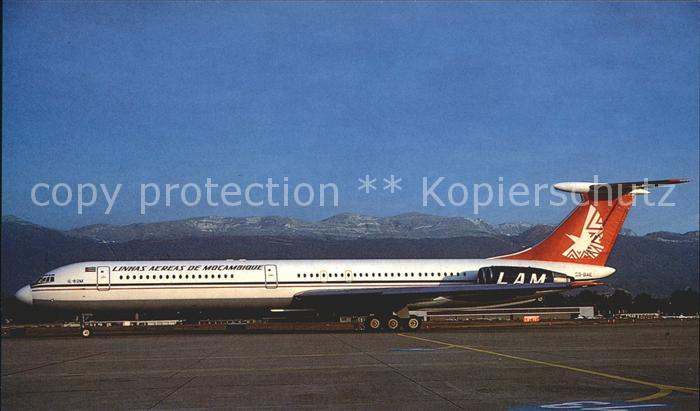 Flugzeuge Zivil Linhas Aereas de Mocambique IL-62M C9-BAE