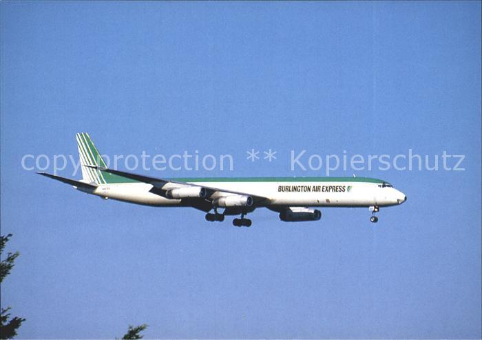Flugzeuge Zivil Burlington Air Express Douglas DC-8-63F