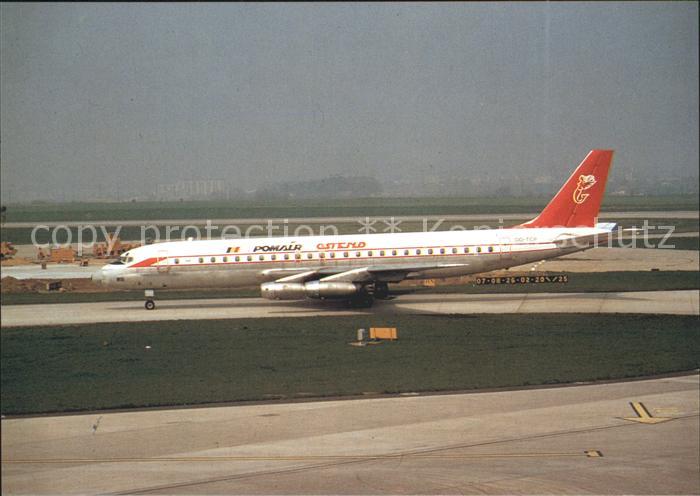 Flugzeuge Zivil Pomair Ostend Douglas DC-8-33 OO-TCP