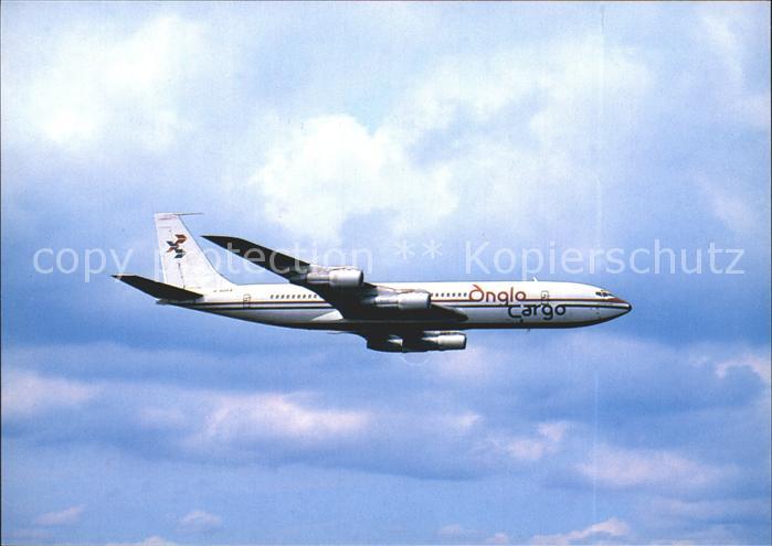 Flugzeuge Zivil Anglo Cargo Boeing 707-338C G-BDEA c/n 19296