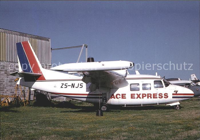 Flugzeuge Zivil Ace Express Piaggio P-166S Albatross ZS-NJS c/n 454