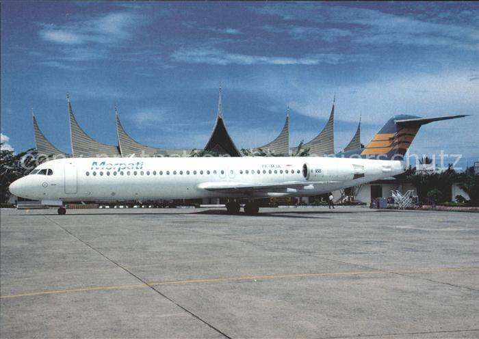 Flugzeuge Zivil Morpati Fokker 100 PK-MJA cn 11453