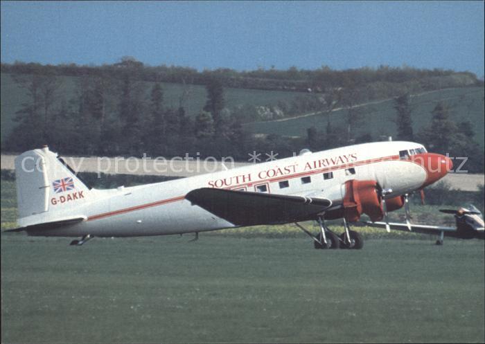 Flugzeuge Zivil South Coast Airways Douglas DC-3C G-DAKK cn 9798