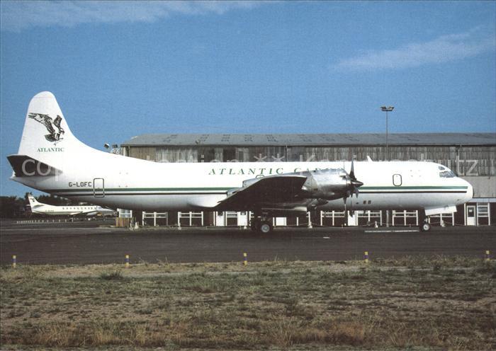 Flugzeuge Zivil Atlantic Cargo Lockheed L-188AF Electra G-LOFC cn 1100