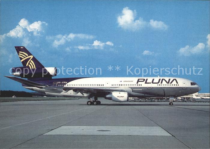 Flugzeuge Zivil Pluna McDDouglas DC-10-30 PP-VMW cn 47844