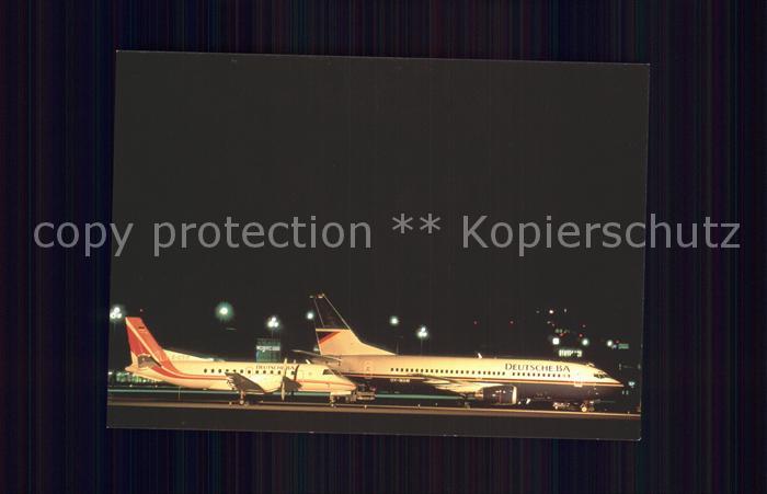 Flugzeuge Zivil Deutscha BA Boeing 737-300 Saab 340