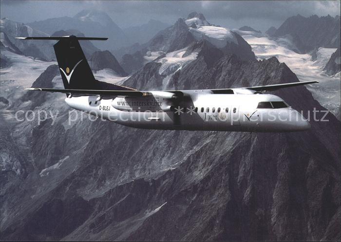 Flugzeuge Zivil InterSky Dash DHC-8 D-BLEJ