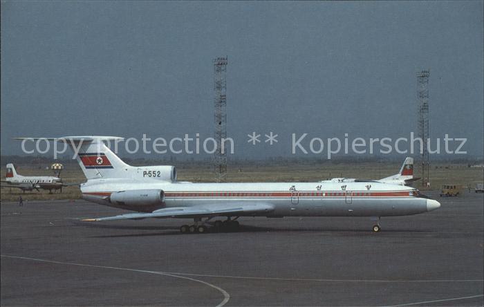 Flugzeuge Zivil CAAK Tupolev Tu-154B P-552