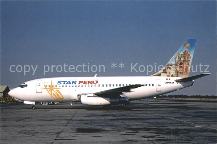 Flugzeuge Zivil Star Peru B-737-2T2 OB-1823 C/N 22793