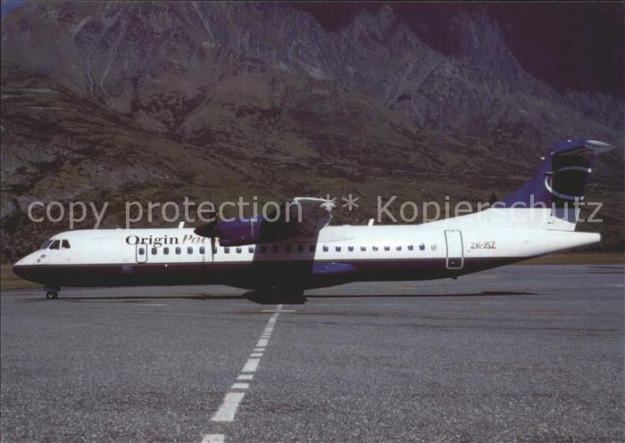 Flugzeuge Zivil Origin Pacific Airways ATR-72-212 ZK-JS