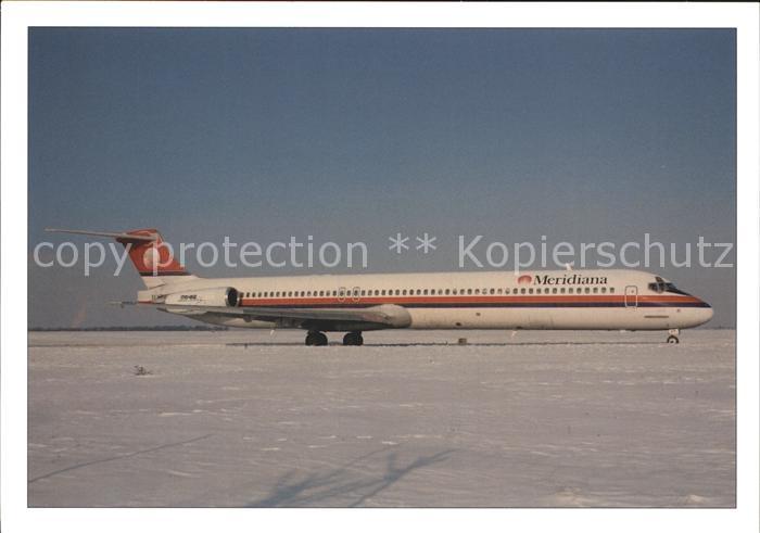 Flugzeuge Zivil Meridiana McDonnell Douglas MD-82 DC-9-