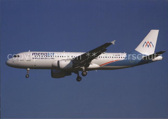 Flugzeuge Zivil Menajet A320-211 F-OKRM c/n 615