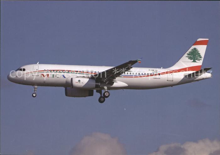 Flugzeuge Zivil Middle East Airlines A320-232 F-WWIC c/