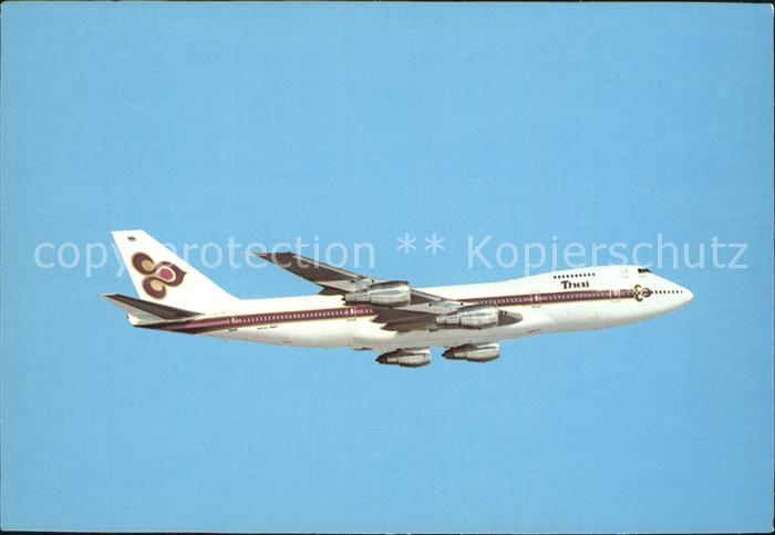 Flugzeuge Zivil Thai Airways International Boeing 747-2
